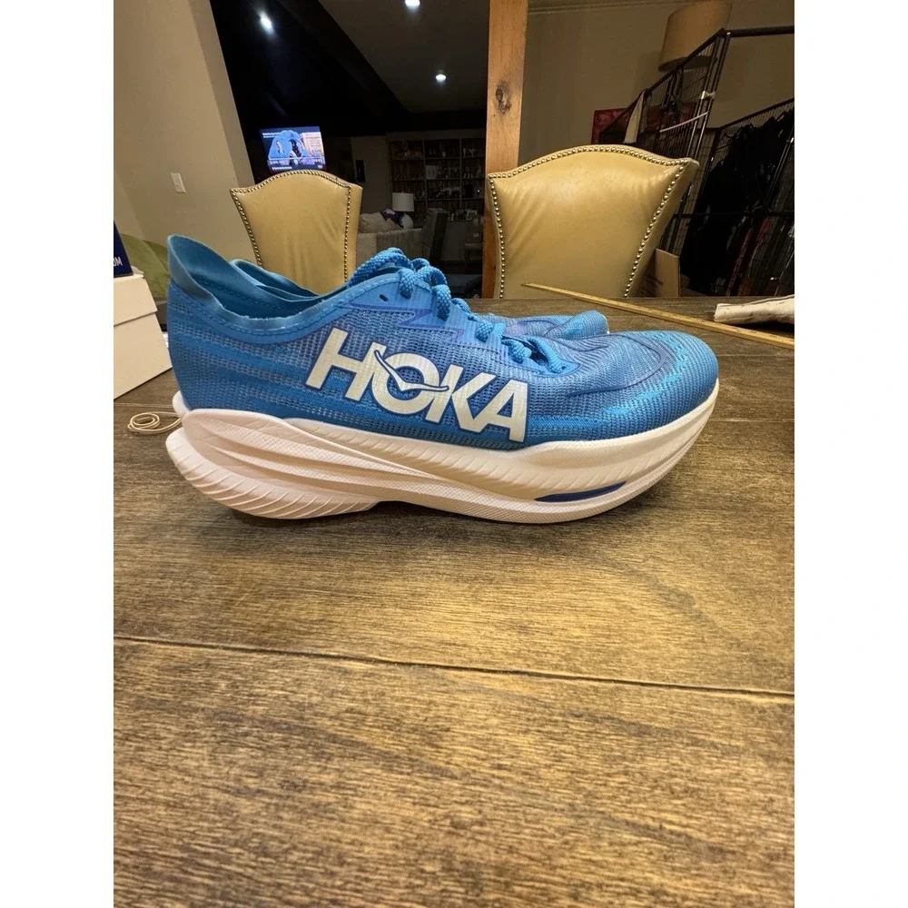 Hoka One One Mach X 2 Running Shoes Blue Men's Size 13D